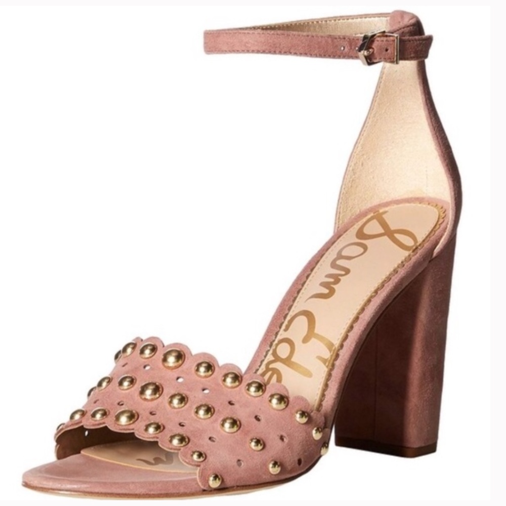 NWT SAM EDELMAN Yaria Sandal Dusty Rose Sz 8.5
